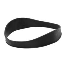Bracelet de coupe en silicone pour la maison : guide pour une rasage parfait du bord du cou en noir