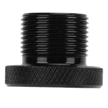 Adattatore per filtro olio da 5/8-24 a M14x1.5 nero 19 mm