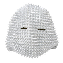 Dekorative Gesichtsmaske, vielseitiges Design, Vollgesichtsbedeckung, mit Ziernieten und sichtbaren Augenlöchern, hergestellt aus leichtem,