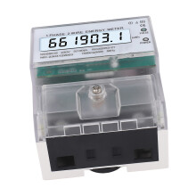 Digital Energy Meter DDS6619-031 1 Phase 2 Wire LCD 230VAC