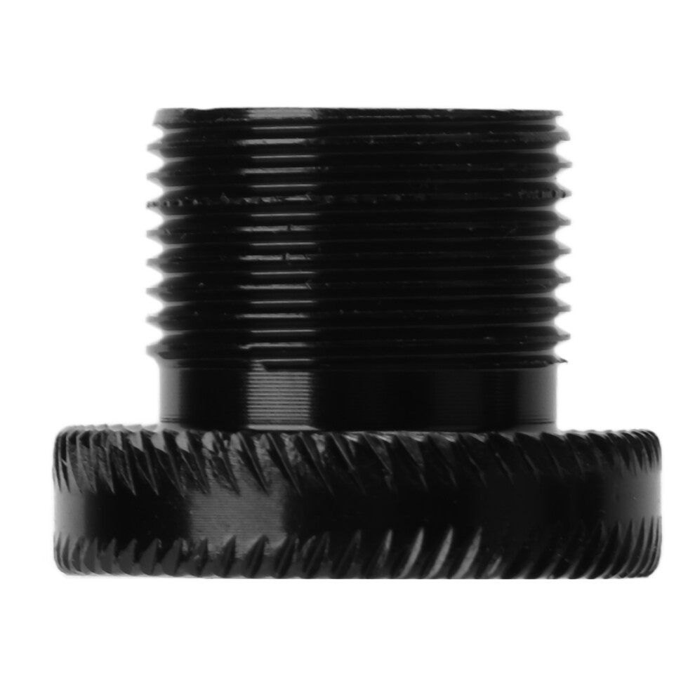 Automotive Oil Filter Adapter Metal 5/8Â24 To M14x1l Threaded Black 9311376243764