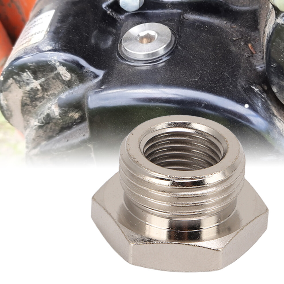 Heavy Duty Metal Oxygen Sensor Adapter M18x1.5 To M12x1.25 Thread Car Accessory 3091376243730