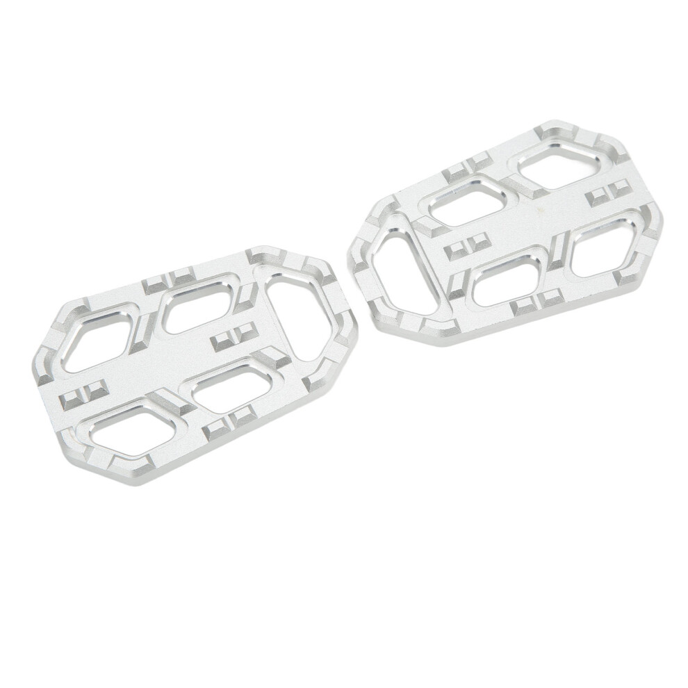 2Pcs Aluminium Widen Footrest Pedals For Cb500x 2015Â2016 Silver 4621376244292