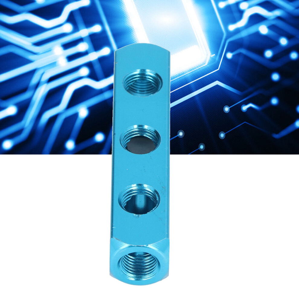 Aluminum Pneumatic Manifold Block Al-3 3-Way Splitter For Air Distribution 4941376245465