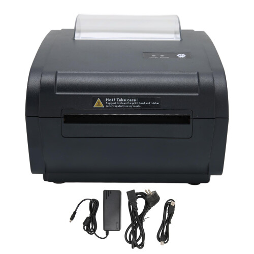 Thermal Shipping Label Printer Bluetooth Wireless 4x6 Direct Technology Thermal Printer Platform Compatibility Commercial Home Use