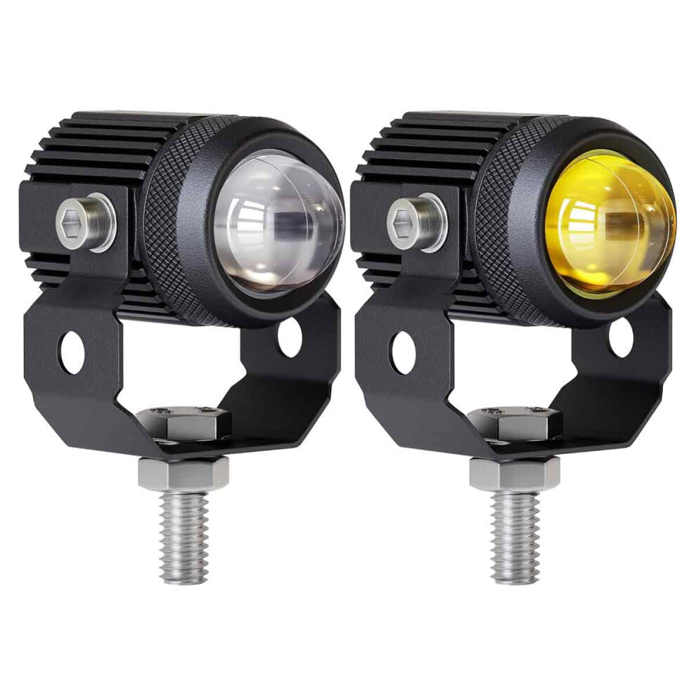Driving S For Atv And Motorcycle, Over 50000 Hours Lifespan 60W Spot With Easy Installation And Universal Application, 3 Modes Light/White 9009791691313