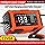 Quick Charging Battery Charger for 12V Systems, 9-Stages Charging Process with Large LED Visualized Screen and Temp Compensation, Smart Battery 2
