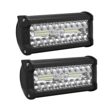 Offroad LED-werklamp voor vrachtwagens en ATV's, gecombineerde lichtbundel van 7 inch, 400W, 6000K puur wit, LED-lichtbalk met efficiënte