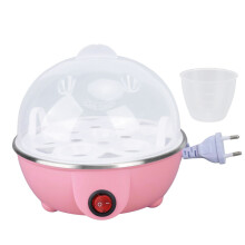 Dry Burning Protection Egg Cooker For Hard Boiled Eggs, Multifunctional Electric Boiled Egg Steamer With Measuring Cup Included, Auto Shut-Off
