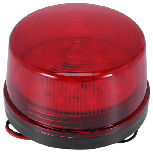 12V Larm LED Blinkande Strobe Light för HemsäKerhetslarmsystem RöD 1