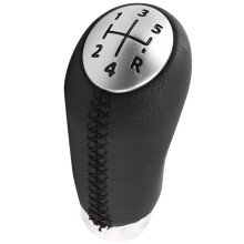 5-Versnellingspookknop met Leren Kop voor Laguna Megane 2 Clio 3 2003-2009 Scenic2 Kangoo Auto-Accessoires