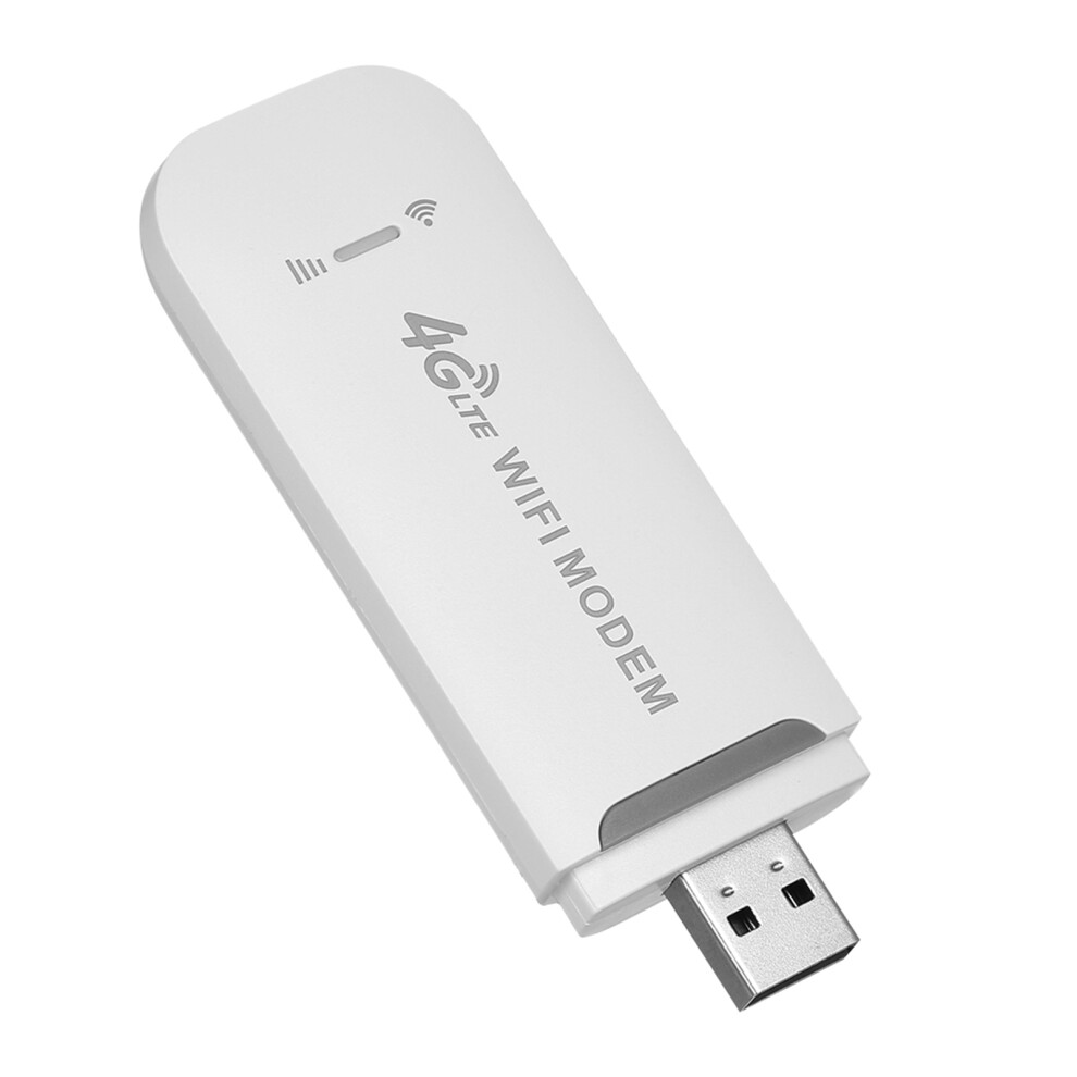 4G Lte Portable Wifi Modem Usb Dongle 150Mbps For Europe Asia Africa White 7901376256134