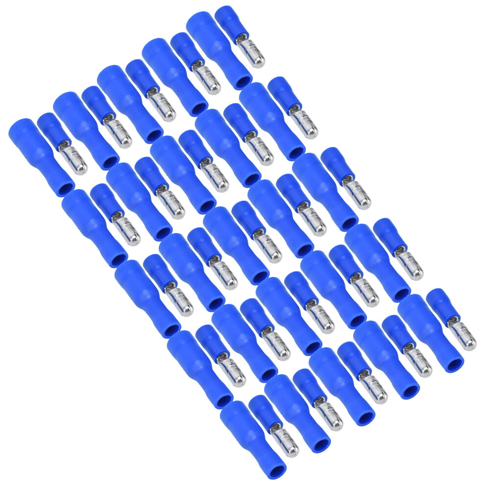 Insulated Electrical Butt Terminals 25 Pairs For 16Â14Awg Wire Crimping 9441376256621