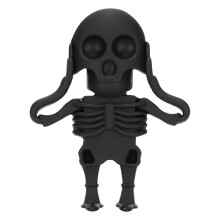 USB-flashdrive met grappig cartoonontwerp, USB 3.0-interface, hoge overdrachtssnelheid, siliconen skeletvormige thumbdrive, betrouwbare