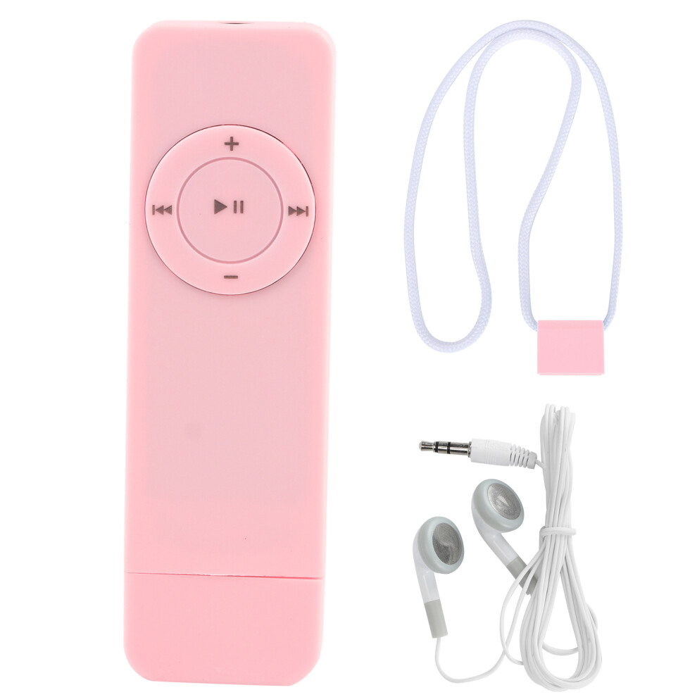 Mp3 Player Portable Digital Music Device, Support Mp3 And Wma Rechargeable Lithium Battery Built-In Hifi Sound Chip, With Earphones Usb 2.0 Player 9340959961634