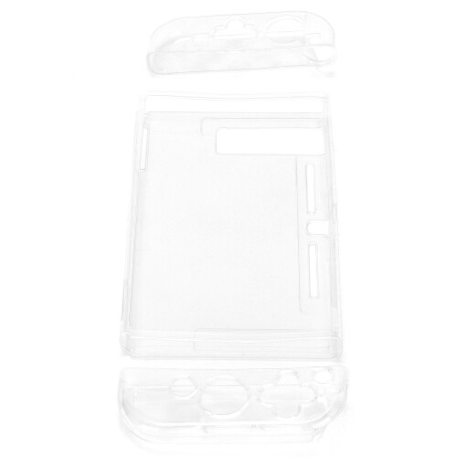 Capa protetora rígida antirriscos para Nintendo Switch com superfície antiderrapante, compatível com dock para console de jogos e com proteção 2