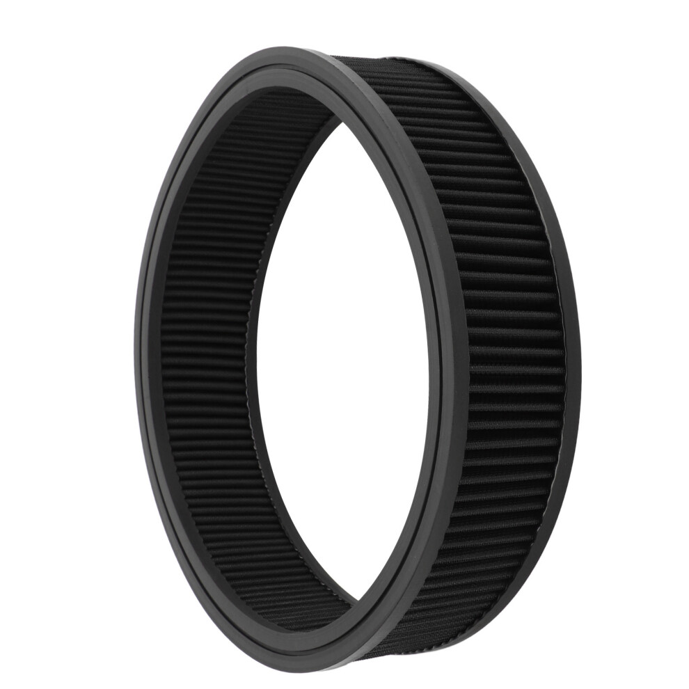 High Flow Reusable Round Air Filter 14X3in For Ford Hot Rod Black 4671376259109