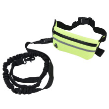 Verde prato Marsupio da cintura Guinzaglio Set 10 cm 65-115 cm 125 cm