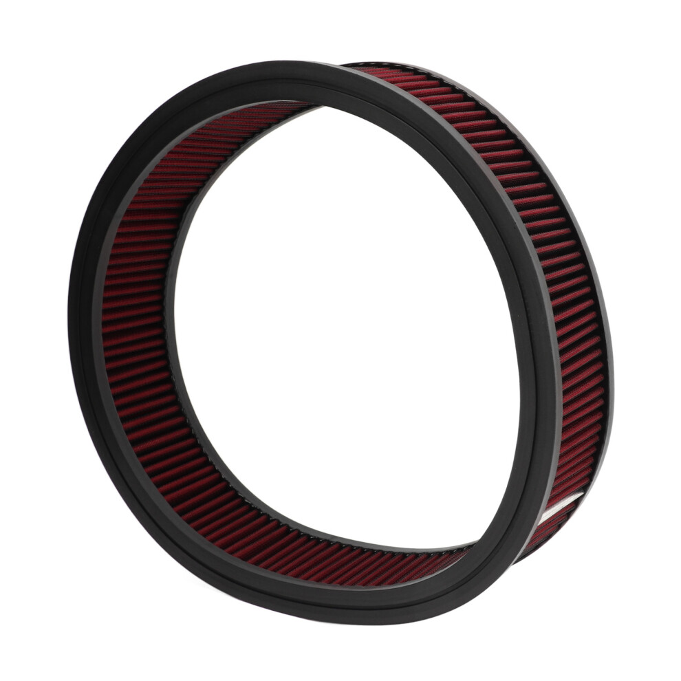 High Flow Reusable Round Air Filter Element 14 X 3In For Ford Red 9401376259183