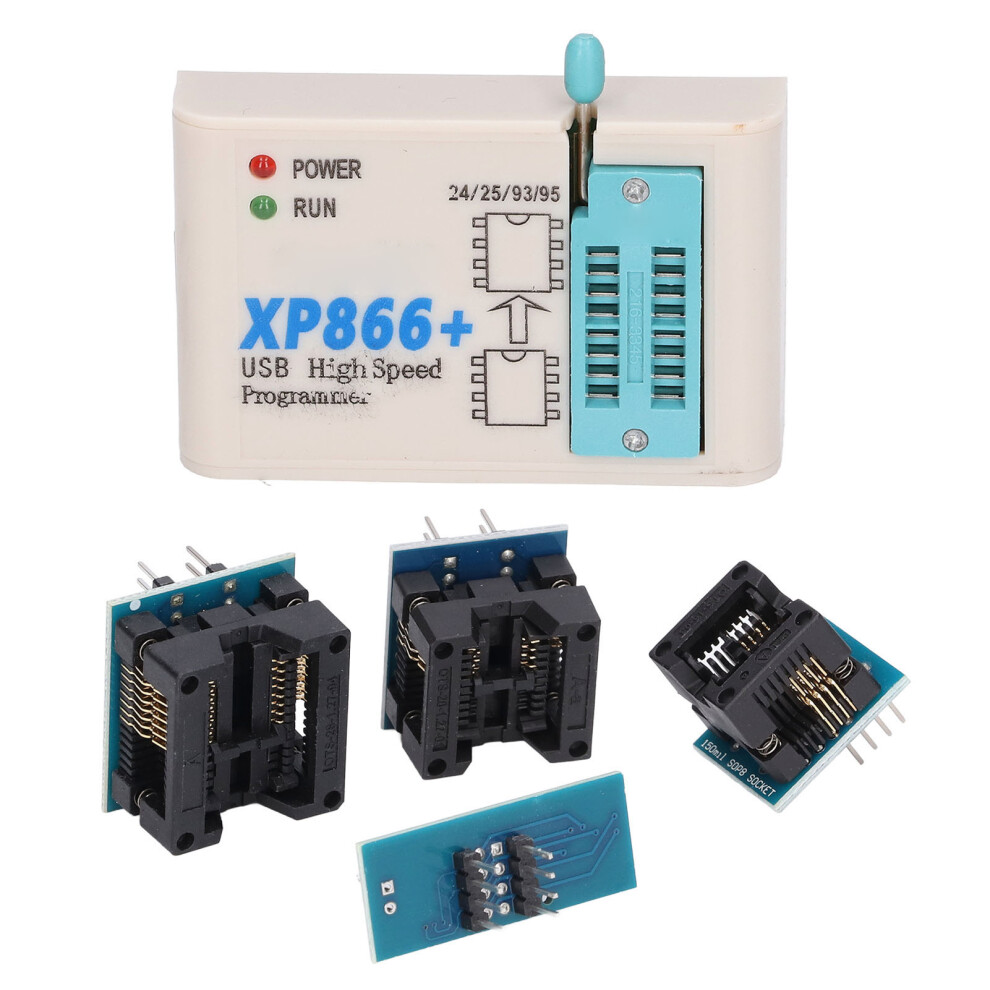 High Speed Usb Xp866 Spi Programmer For Bios Eeprom 24 25 93 Chips Fast Data 8411376259923