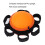 Hand-Stressball bei Arthritis, Grifftraining, 7cm, Orange 5