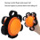 Hand-Stressball bei Arthritis, Grifftraining, 7cm, Orange 6