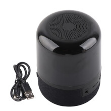 Colorful Glass Wireless Bluetooth Speaker 8W, 1200mAh, 4.4x3.3in