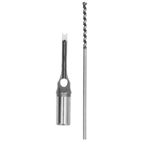 Square Hole Mortiser Drill Bit 6.4mm Alloy Steel Adjustable Chisel 1