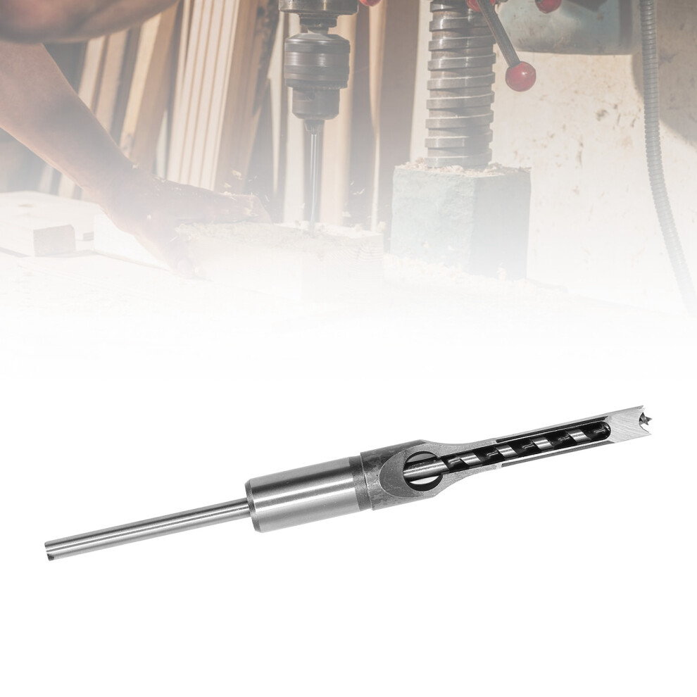 Alloy Steel Square Hole Mortiser Drill Bit For Woodworking Â Adjustable 9.5Mm 9381376265219