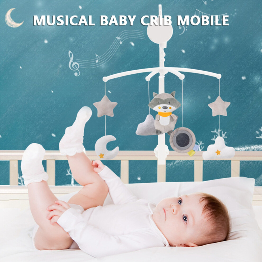 Musical Baby Crib Mobile with Rotating Hanging Toys – Safe, Easy Install