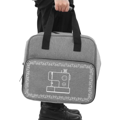 Protective Large Sewing Machine Bag with Shoulder Strap and Ample Pockets 2