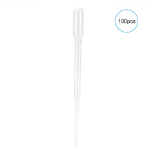 Gekalibreerde plastic oogdruppelaar voor nauwkeurige dosering, gegradueerde pipetten van 2 ml, ontworpen voor laboratorium- en artistieke