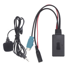 Adaptor audio Bluetooth pentru Alpine KCE-236B, cablu AUX auto de înaltă calitate, versiune Bluetooth 5.0, cu microfon încorporat, suportă DSD
