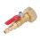 Garden Hose Threading Adapter for Winterization Projects, Heavy-duty Brass Construction with Easy Operation Quick Adapter and Modulate Air Flow 3