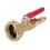 Garden Hose Threading Adapter for Winterization Projects, Heavy-duty Brass Construction with Easy Operation Quick Adapter and Modulate Air Flow 7