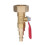 Garden Hose Threading Adapter for Winterization Projects, Heavy-duty Brass Construction with Easy Operation Quick Adapter and Modulate Air Flow 5