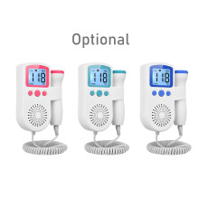 3,0 MHz tragbarer fetaler Doppler Baby-Herzmonitor mit LCD und Kopfhöreranschluss