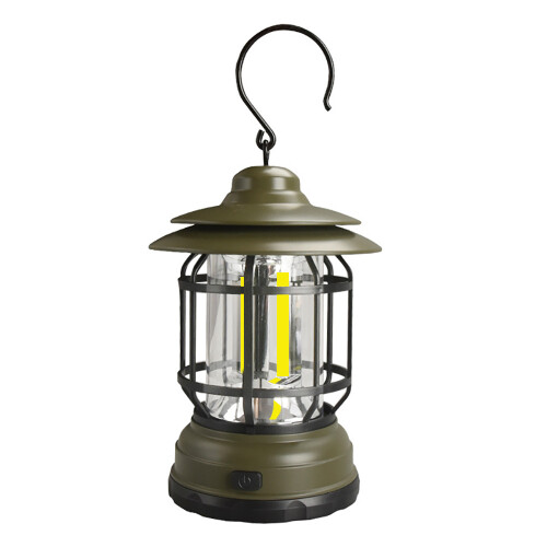 Tragbare Campinglampe LED Notlicht - 3AA Batterien, 96x96x166mm 2