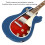 Staubschutzhülle für E-Gitarre, maßgeschneidert, 12
