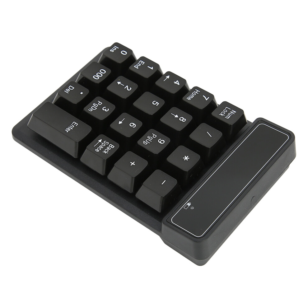 19 Keys Wireless Numeric Keypad 2.4Ghz Waterproof Portable Ergonomic Design 4901376270027