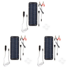 3X 12V 30W Portable Solar Panel Car Boat Power Solar Panel Battery Charger Maintainer for Car Motorcycle Tractor Boat RV