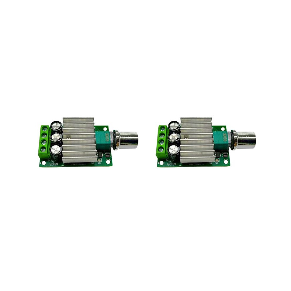 2X Pwm Motor Speed Controller 12V 24V 10A Adjustable Speed Regulator Dimmer Control For Fan Motor Led Light 6032029549684