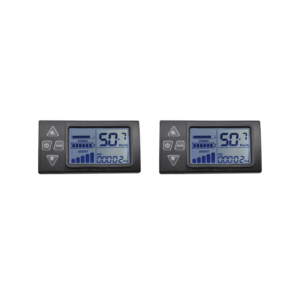 2X 24V/36V/48V S861 Lcd Ebike Display Dashboard For Electric Bike Bldc Controller Control Panel(5Pin) 6032906944212
