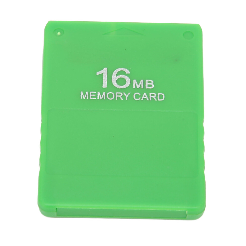 16Mb High Speed Game Memory Card For Ps2, Fmcb1.966 Green 8491376270524