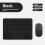 Touchpad  Keyboard with Mouse for PC Tablet Gaming Wireless Keyboard Black 2