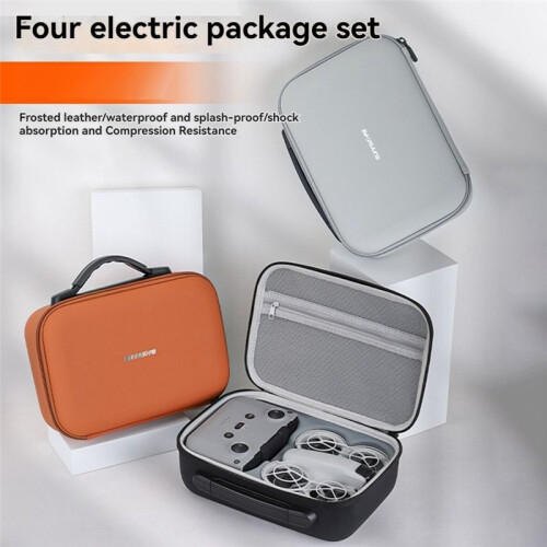 Drones Controller Accessories Portable Travel Bag Case for  NEO Carrying Case Storage Waterproof Box Gray 2