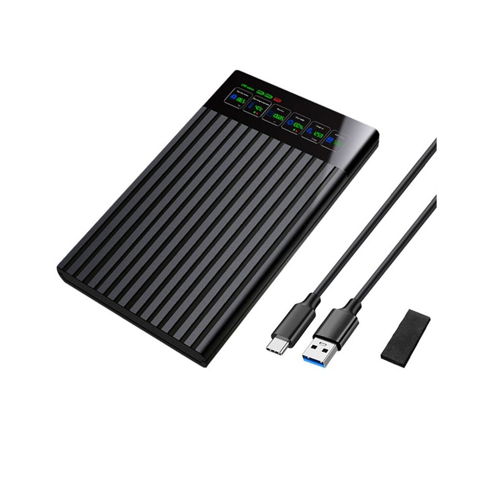 2.5In Hdd Enclosure To Usb3.1 External Hard Drive Case 6Gbps Hdd Ssd Hard Drive Enclosure Storage Case For Pc 4712170732426