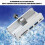 USB 3.0 HUB USB Clip  Docking Station USB 3.0 Adapter Multi Splitter 5Gbps High Speed Adapter for PC Laptop Silver 2