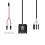 Computer Desktop  Colorful LED PC Motherboard External Start Power /Off Button Extension Cable for Office B 8