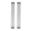 Aluminium Alloy Cupboard Handle Pull 180mm Hole Spacing Silver Finish 13